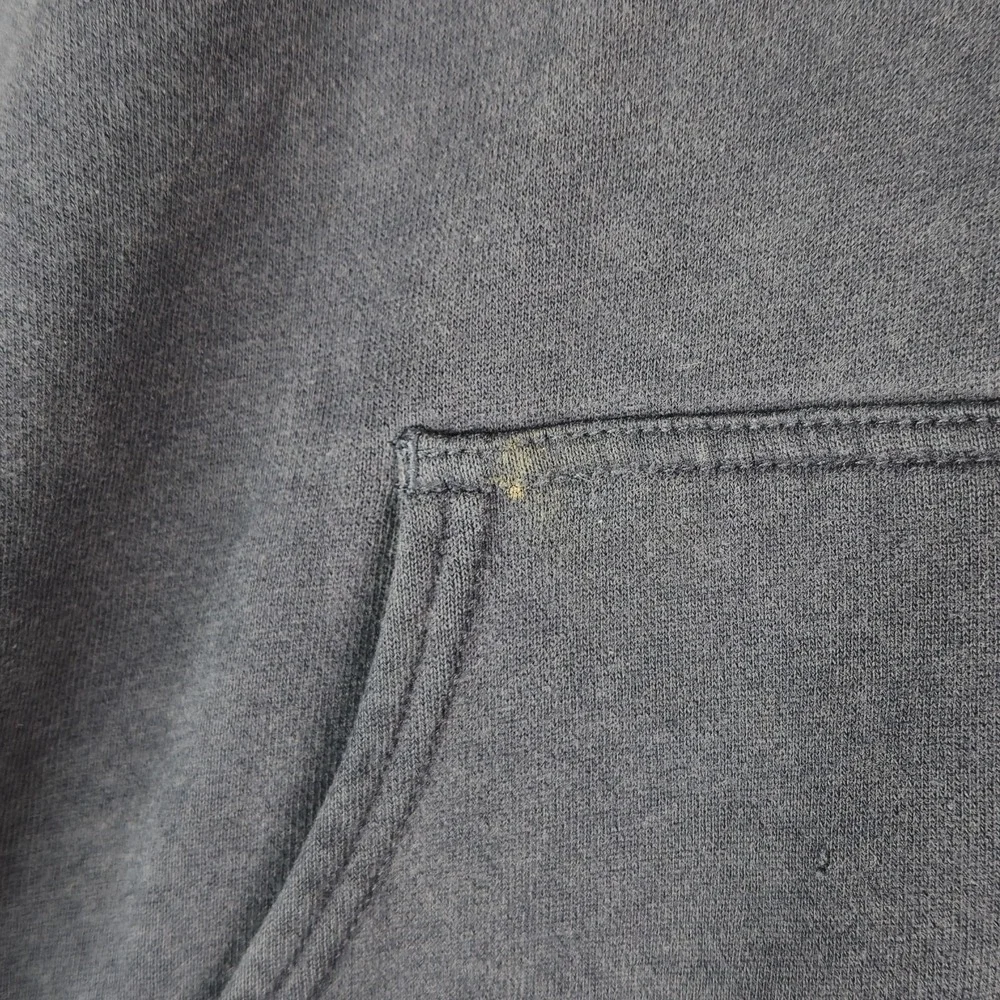 The North Face Hoodie Mens Medium Big Logo Pullover Sweater Blue‎